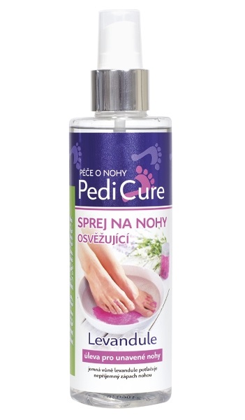 Osvěžující sprej na nohy Levandule PediCure 200 ml
