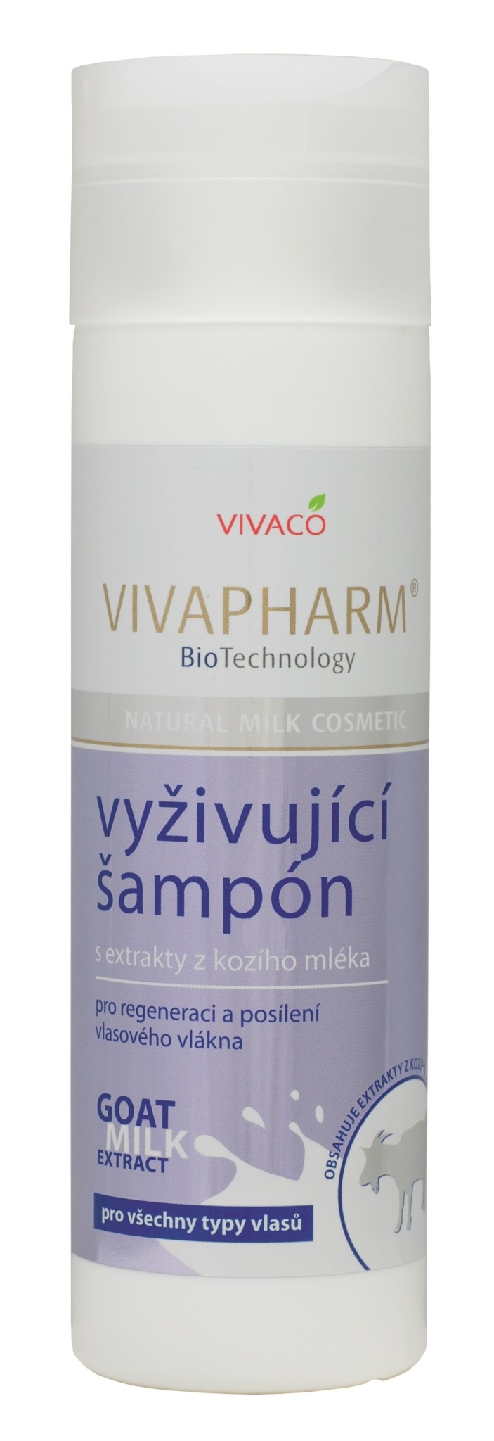 Šampon na vlasy s kozím mlékem 200 ml