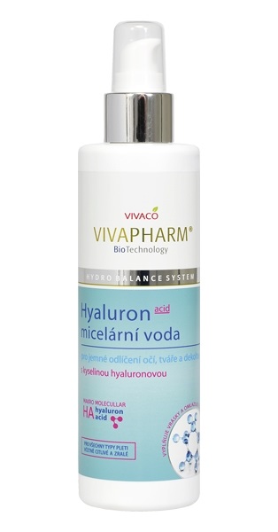 Micelární voda s kyselinou hyaluronovou 200 ml