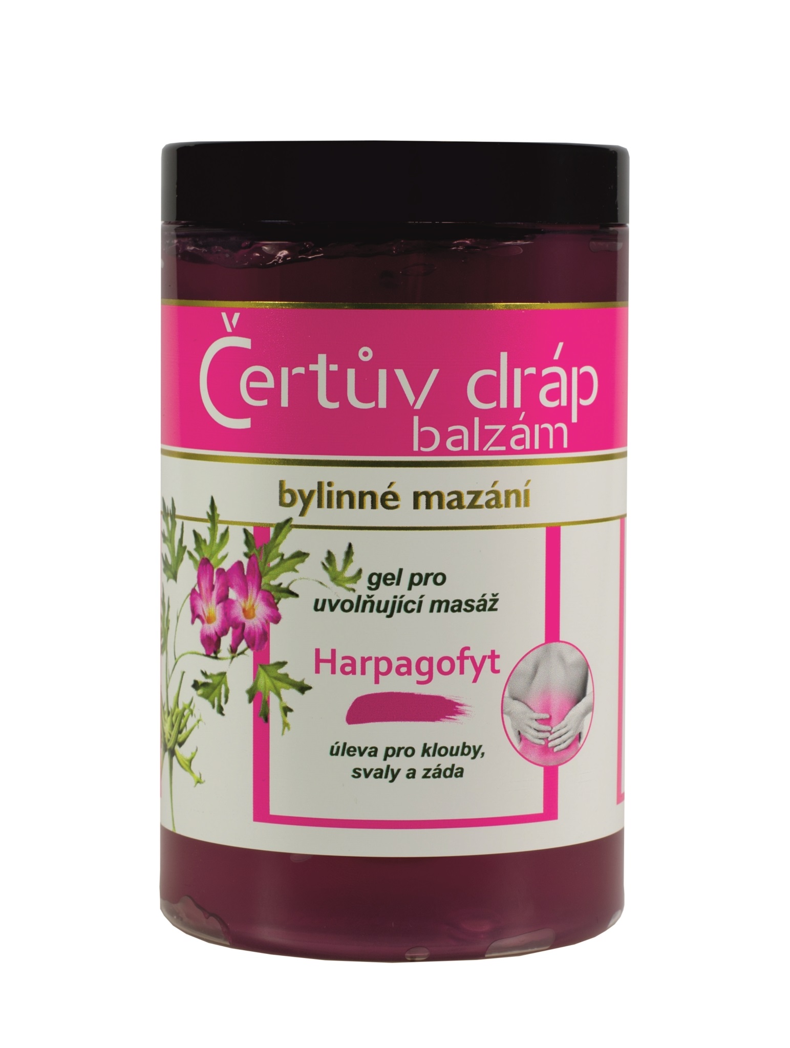 Masážní gel Čertův dráp 400 ml