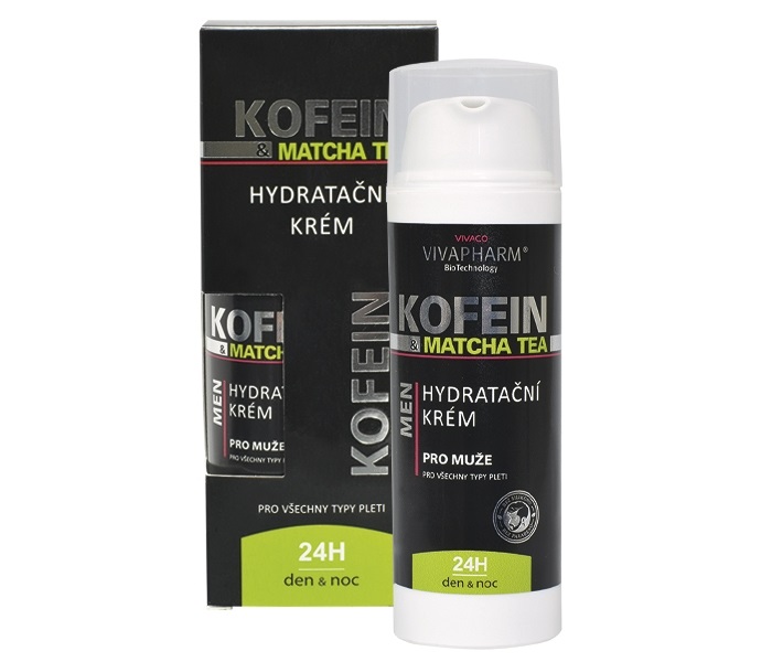 Hydratační krém Kofein a Matcha Tea 50 ml