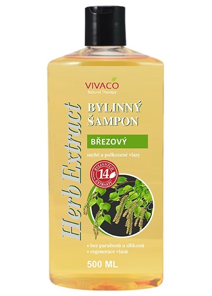 Bylinný šampon Bříza 500 ml