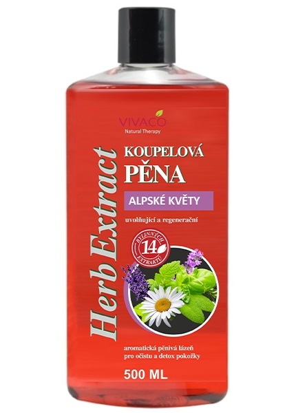 Pěna do koupele Alpské květy 500 ml