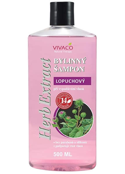 Bylinný šampon Lopuch 500 ml