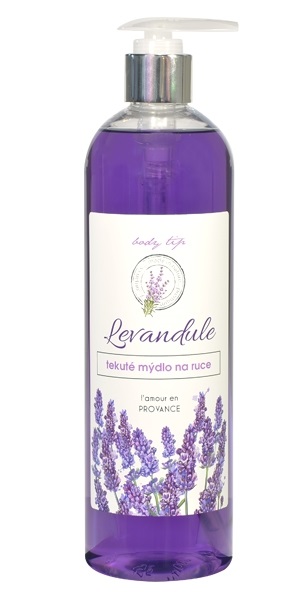 Tekuté mýdlo s levandulovým olejem Premium 500 ml