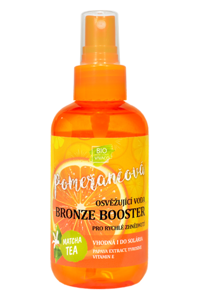 Pomerančová osvěžující voda Bronze Booster 150 ml