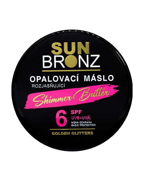 Opalovací máslo s třpytivým efektem 6 100 ml