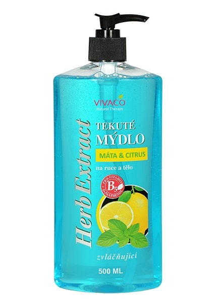 Tekuté mýdlo Máta a citrus 500 ml