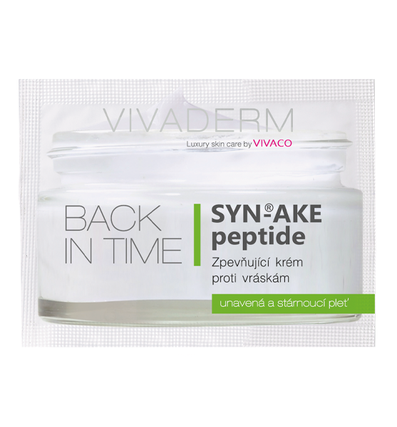 Vivaco Zpevňující krém proti vráskám SYN-AKE peptide BACK IN TIME - vzorek 4 ml