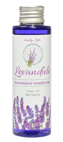 Masážní olej s levandulovým olejem Premium 100 ml