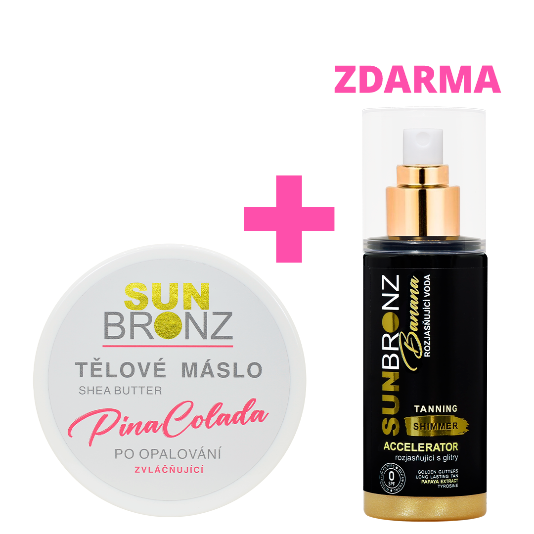 Vivaco Máslo po opalovaní Pina Colada SUN BRONZ 200 ml