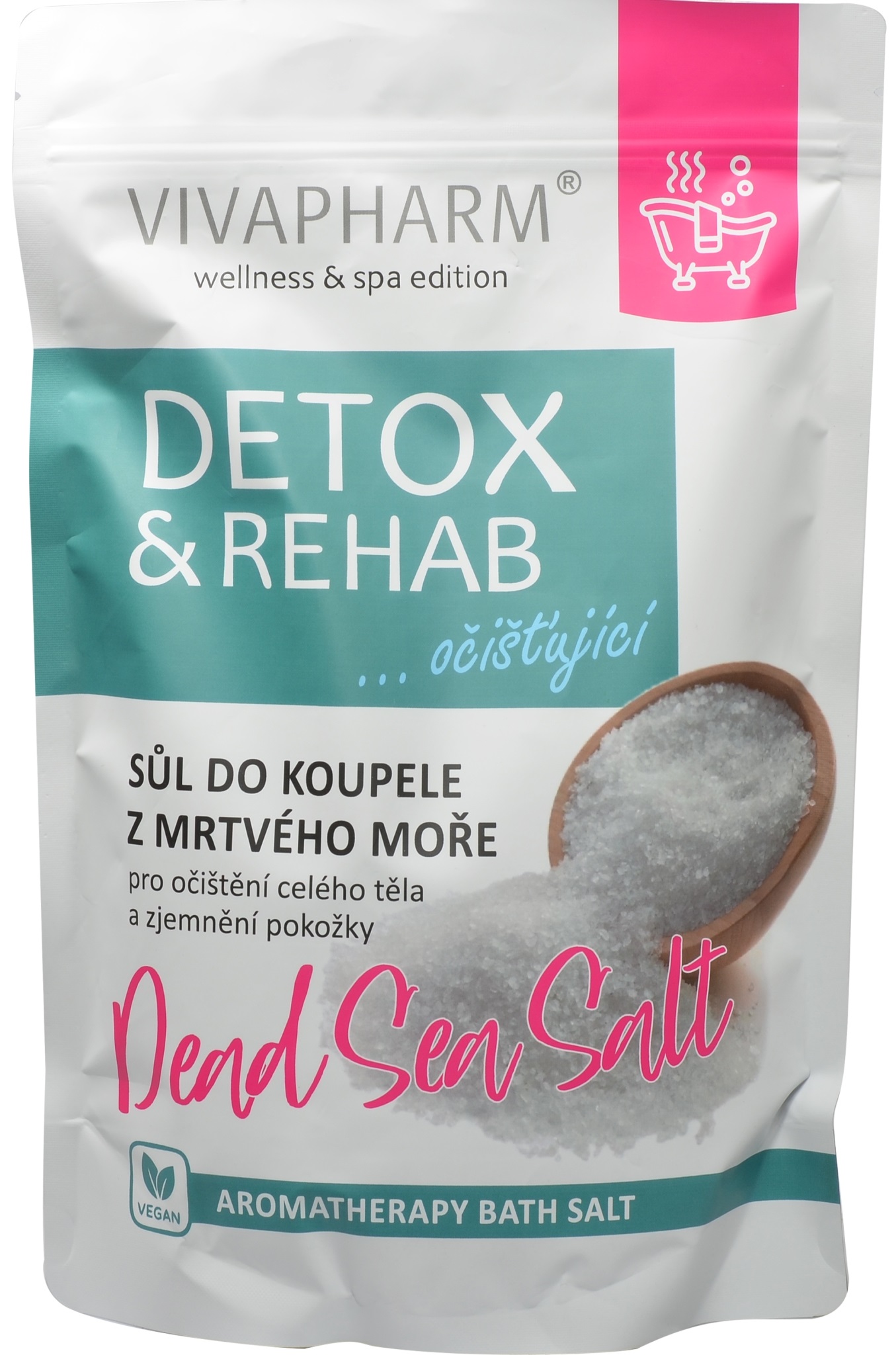 Vivaco Sůl z mrtvého moře DETOX a REHAB 1000 g 1000 g
