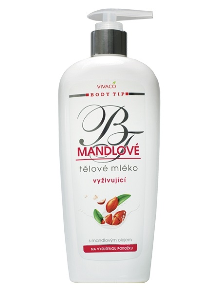 Tělové mléko s mandlovým olejem l 400 ml