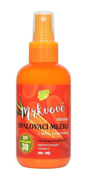 Opalovací mléko s mrkvovým extraktem 30 150 ml koupíte na Vivaco.cz