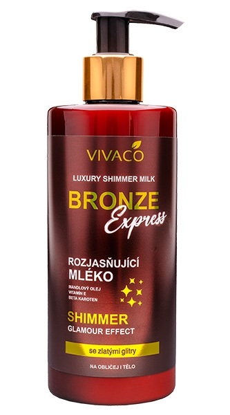 Bronze Express rozjasňující tělové mléko 300 ml