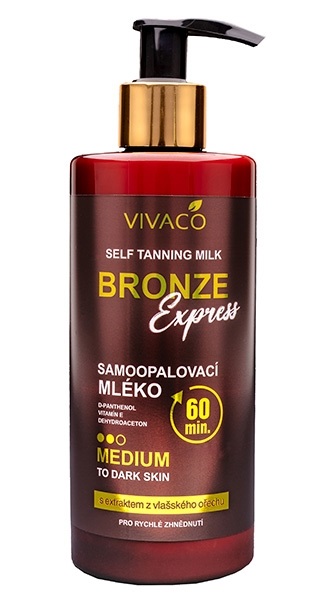Bronze Express samoopalovací mléko Medium 300 ml