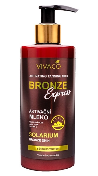 Bronze Express aktivační mléko do solária 300 ml