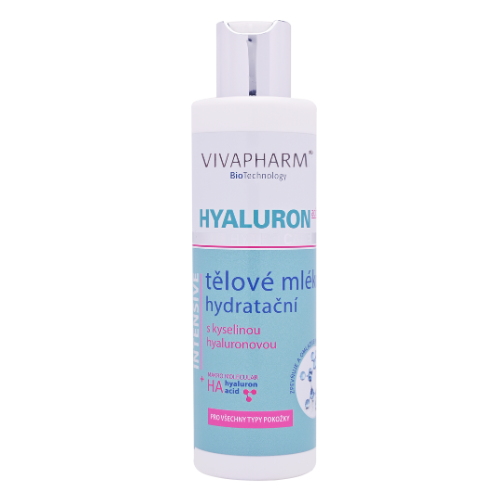 Hydratační tělové mléko s kyselinou hyaluronovou 200 ml