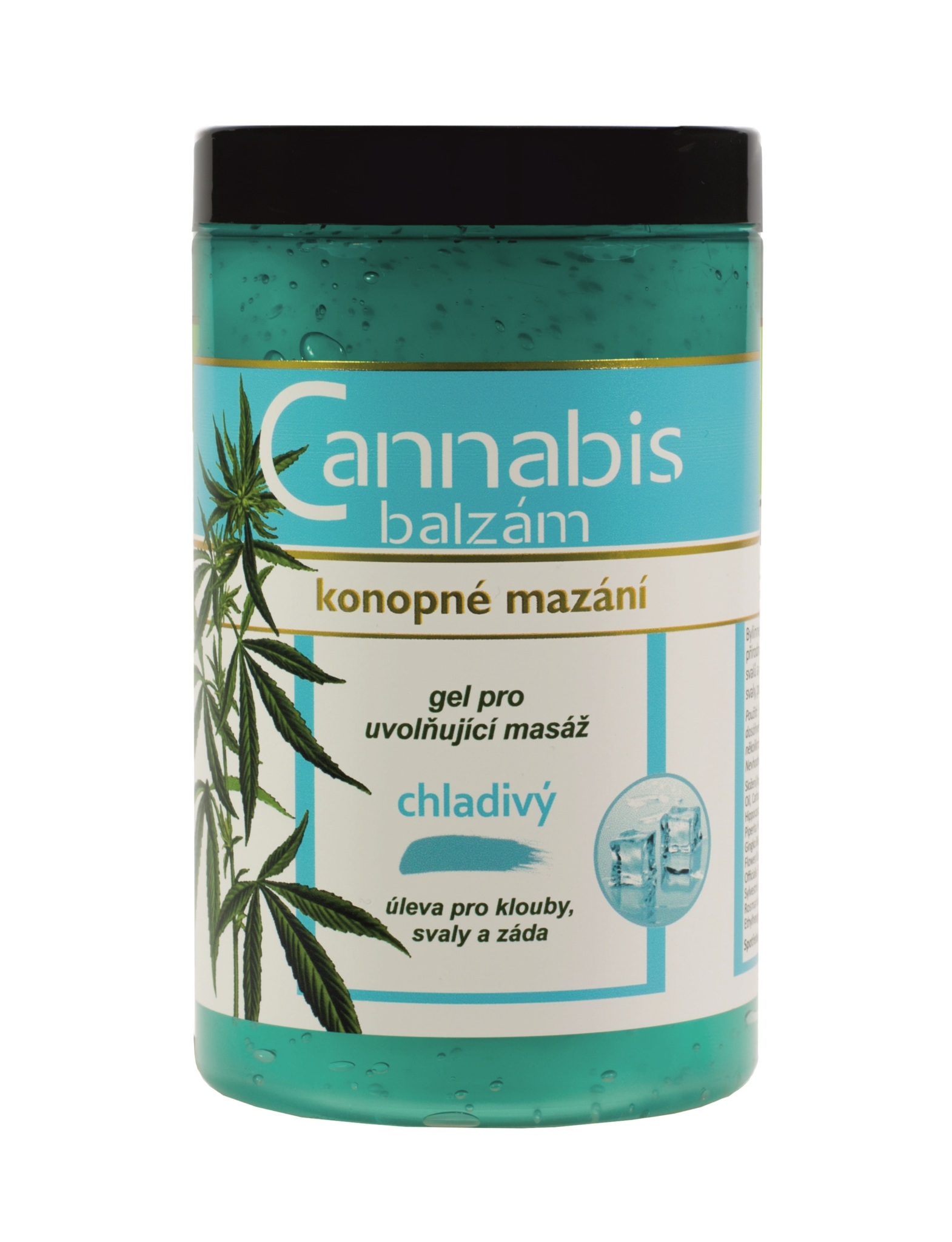 Masážní gel chladivý Cannacare 400 ml