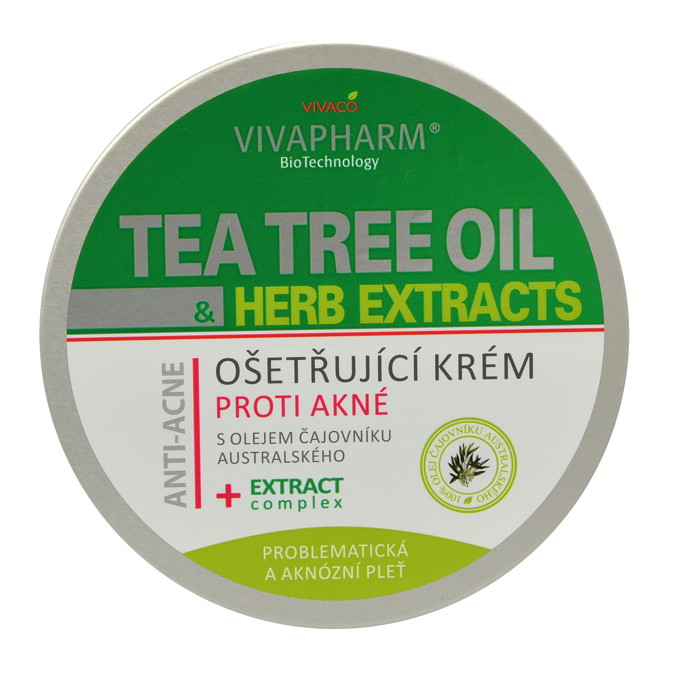 Ošetřující krém s Tea Tree Oil 200 ml