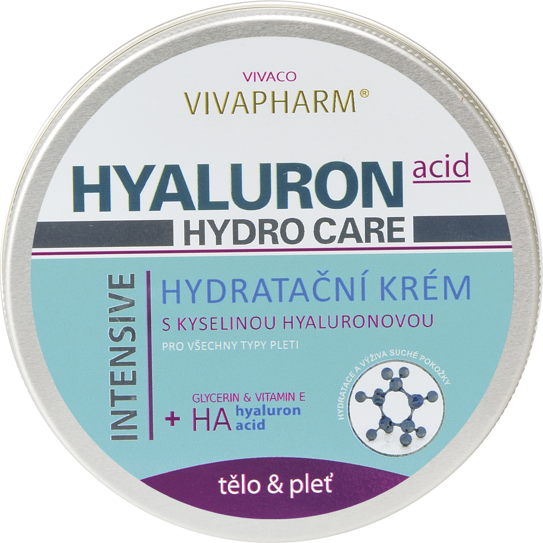 Hydratační krém s kyselinou hyaluronovou 200 ml