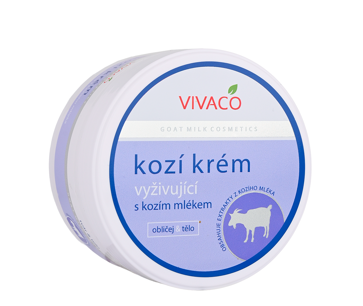Vivaco Krém na obličej a tělo s kozím mlékem VIVAPHARM 250 ml (obrázek 2)