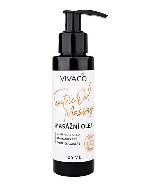 Masážní olej tantrická masáž Grapefruit a Cedr 100 ml