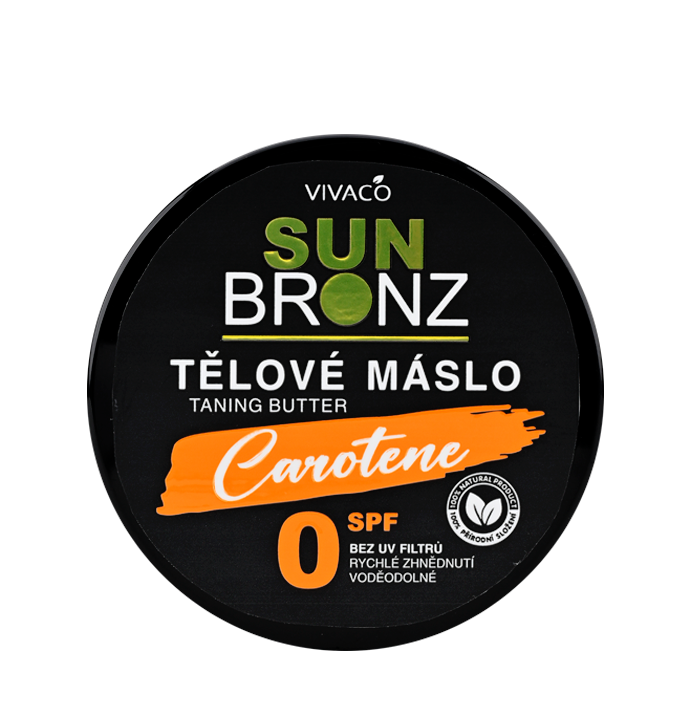 Vivaco Tělové máslo Carotene SPF 0 SUN BRONZ 150 ml
