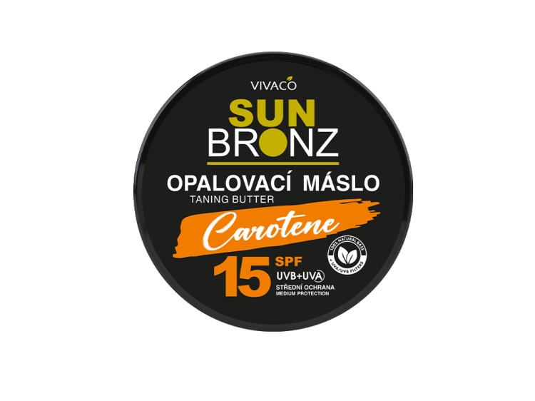 Vivaco Opalovací máslo Carotene SPF 15 SUN BRONZ 150 ml