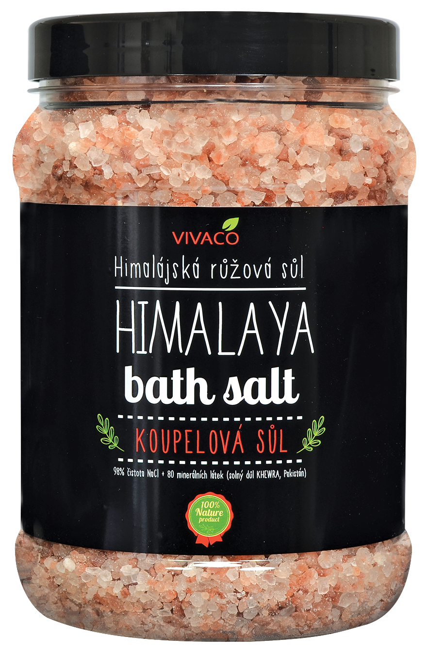Himalajská růžová sůl do koupele 1500 g 1500 g