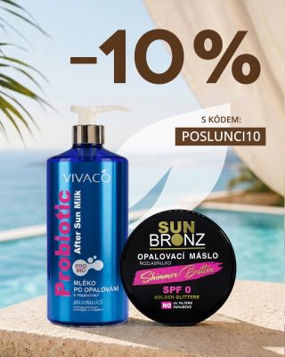 Léto, slunce a péče, která dává smysl. 💙✨ Zklidnění, hydratace a letní glow v jednom — navíc teď se slevou 10 % na vybrané...