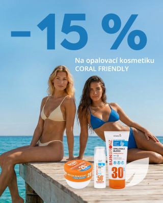 ☀️ Léto je tady a vaše pleť si zaslouží tu nejlepší péči! Právě teď ušetříte –15 % na celé řadě opalovací kosmetiky VIVACO...