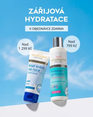 ☀️ ZÁŘÍ = ČAS PRO HYDRATACI 💧 Po létě si pokožka zaslouží jemnou péči a pořádnou dávku hydratace. Po celé září vám proto...