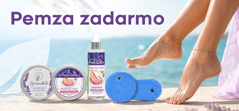 Letná starostlivosť o nohy s darčekom zadarmo