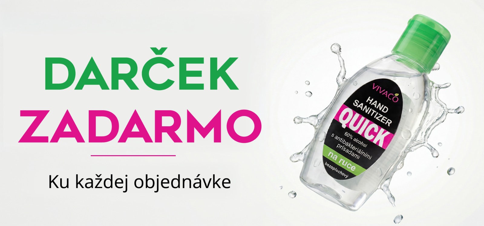 Darček k objednávke: čistiaci gél VIVACO ZADARMO! 🎁