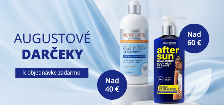 Augustové darčeky - starostlivosť po opaľovaní zadarmo