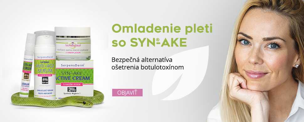 hadí jed omladenie pleti