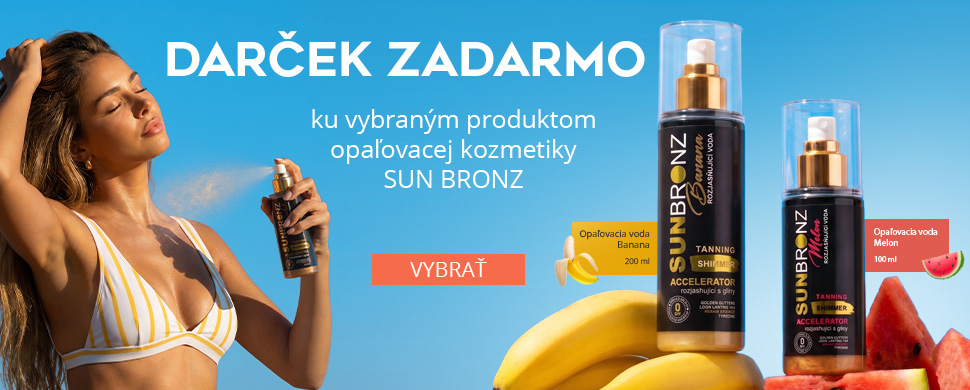 sun bronz opaľovanie + darček