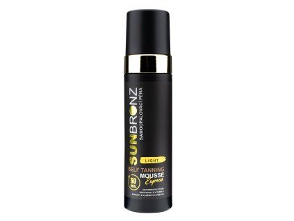 Gallery003 SB70002 samoopalovaci pěna sunbronz light 200 ml full size (1)