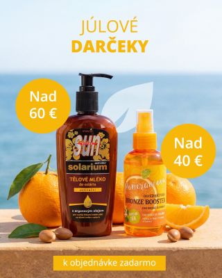 Júl patrí slnku a preto sme pre Vás pripravili darčeky na osvieženie a urýchlenie zhnednutia. 🍊🌞 Akcia platí celý júl.
