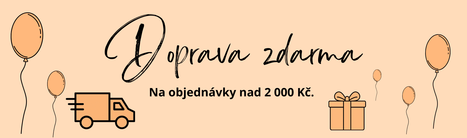 doprava zdarma