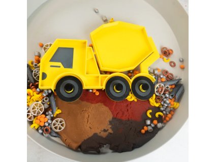 Vysypávací tácek na smyslohraní Pohyblivá míchačka - Hravý Dysfatík