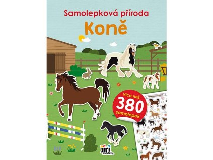 0008081 samolepkova priroda kone