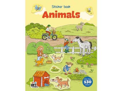 0008726 sticker book animals