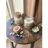 Přírodní vonná svíčka Rýminda 205 ml – eukalyptus, tea tree, jedle  pro uvolněné dýchání