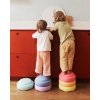 Stapelstein Original rainbow pastel hocker