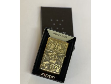 Elegantní kovový zapalovač s gravírovaním