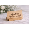 Personalizovaná dřevěná jmenovka Andrea