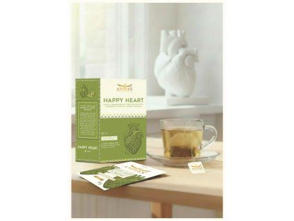 Bylinný čaj pro šťastné srdce