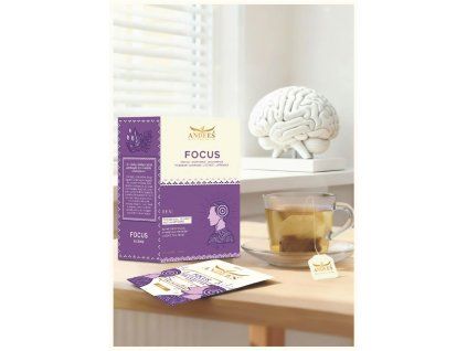 Bylinný čaj pro soustředění